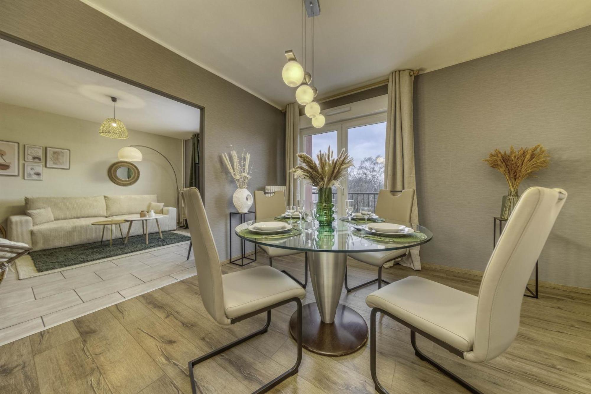 Appartement Les Oiseaux Thionville Kamer foto