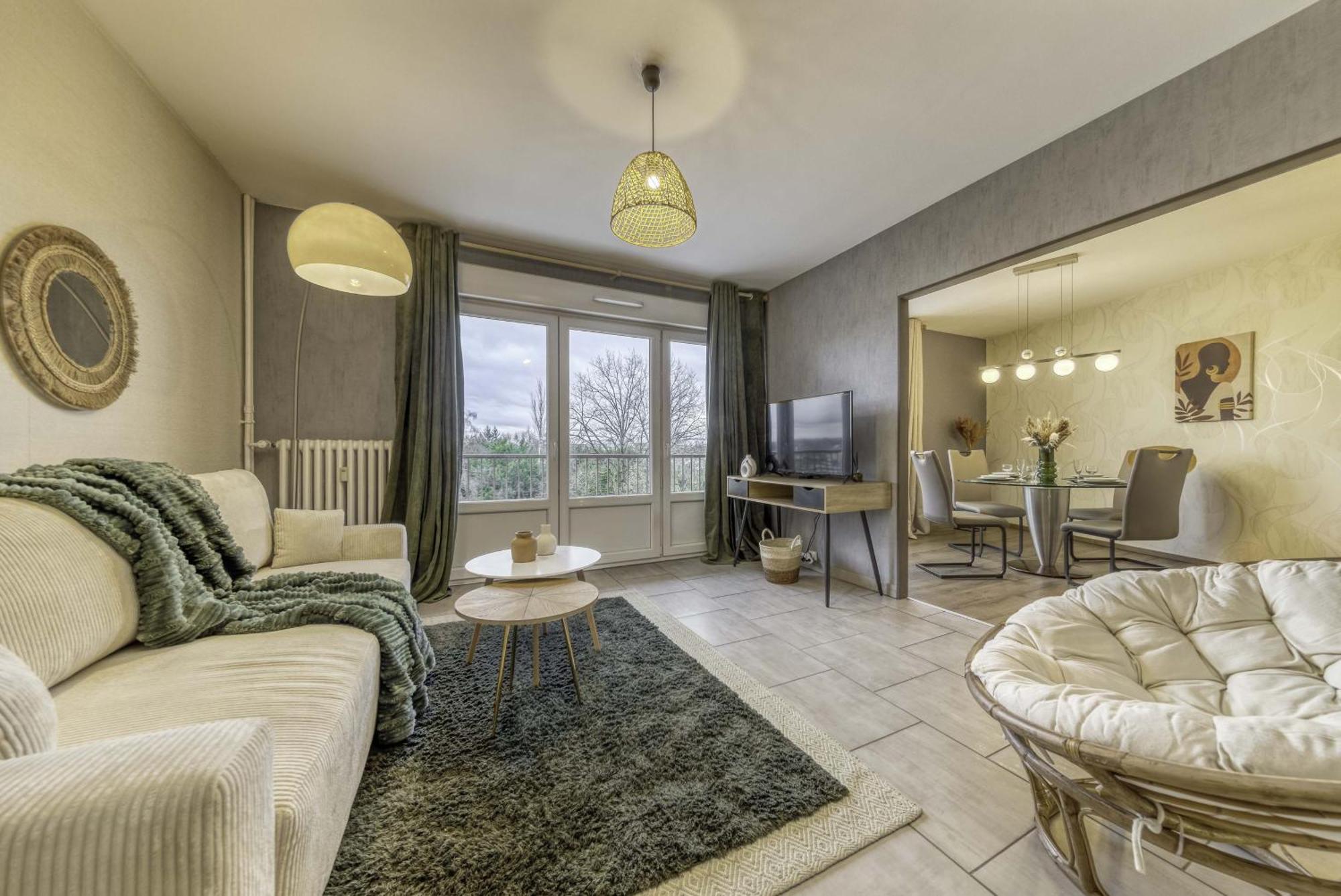 Appartement Les Oiseaux Thionville Kamer foto